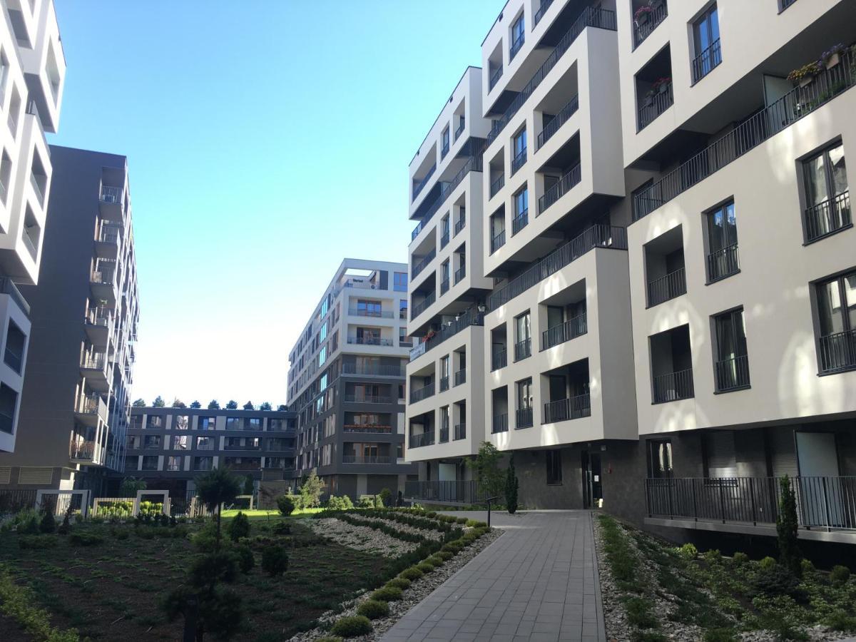 Krakow City Center Navyblue Luxury Apartment Ngoại thất bức ảnh